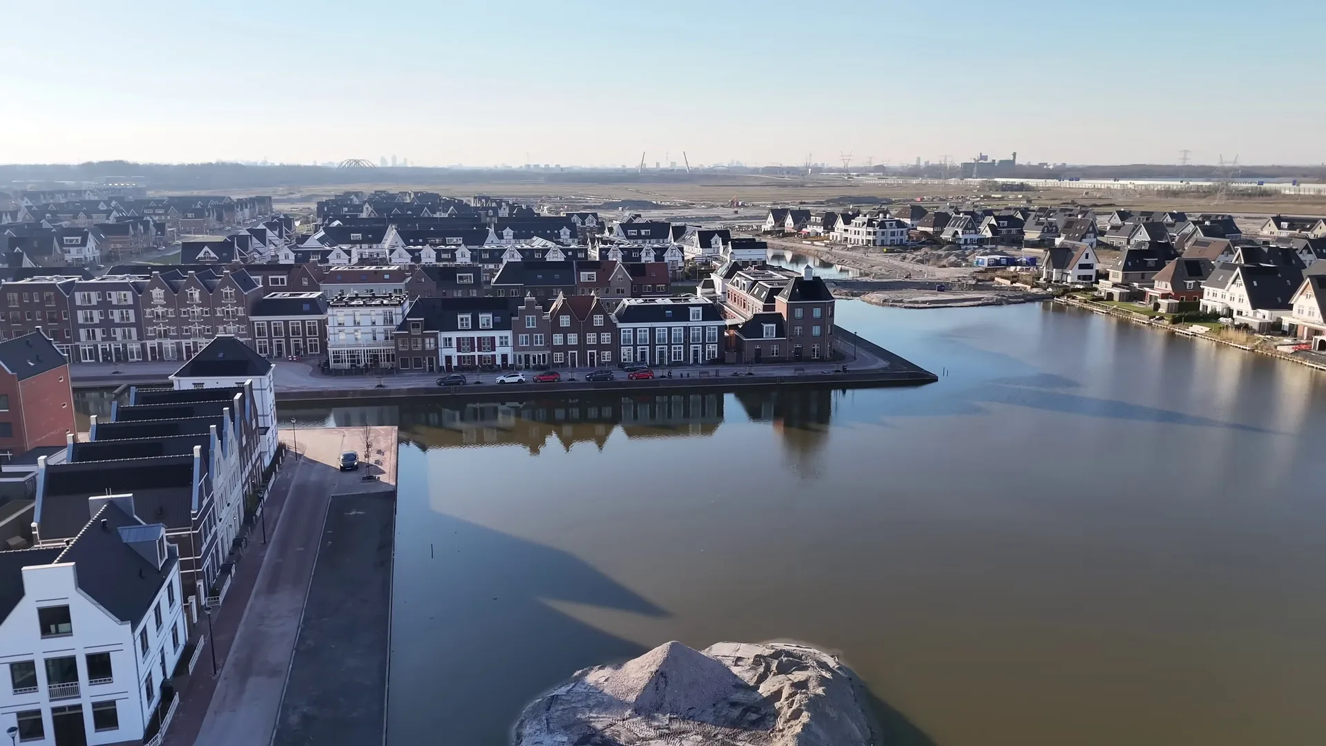 Luchtfoto Nederlandse wijk